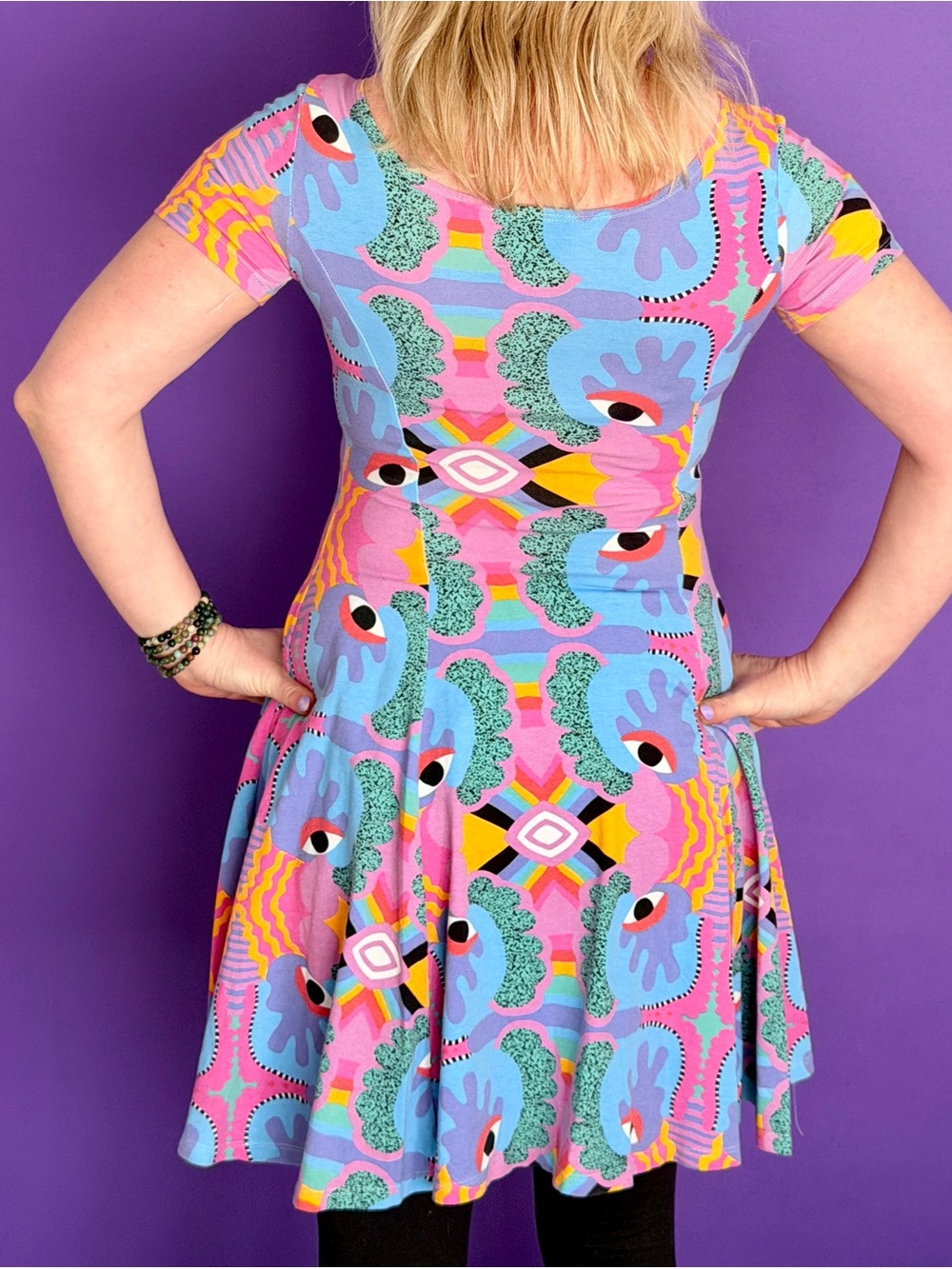 Nooworks Mucci Cha Cha Dress Multicolor - Small - Picture 2 of 6